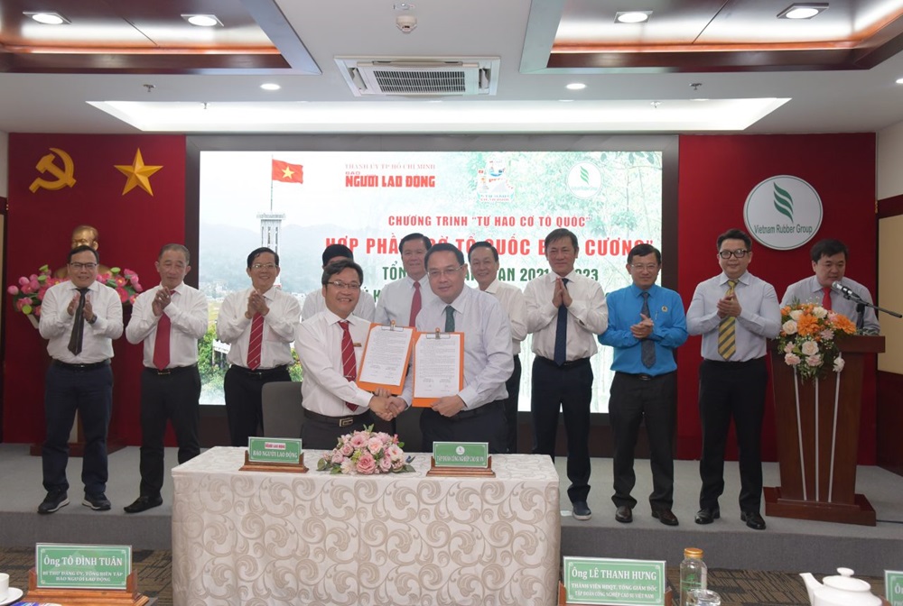 VRG và Báo Người Lao Động đồng hành tổ chức nhiều hoạt động ý nghĩa