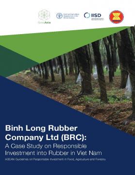 Binh Long Rubber Company Ltd (BRC): A Case Study on Responsible Investment into Rubber in Vietnam