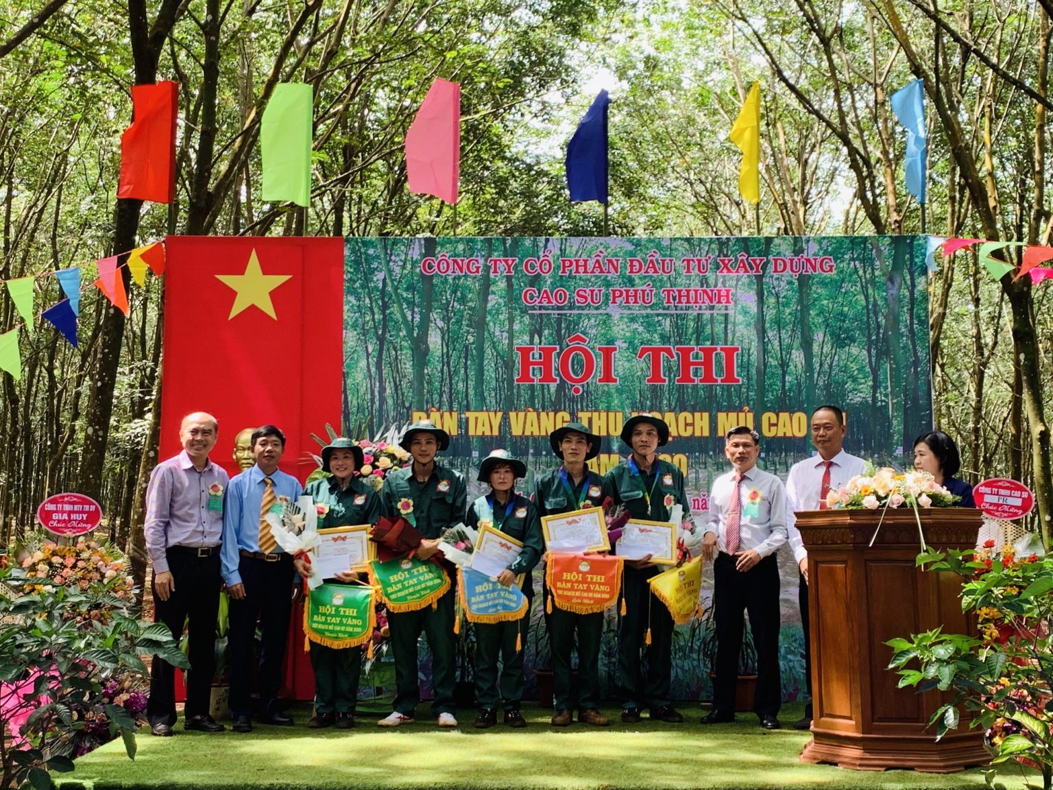 Cao su Phú Thịnh tổ chức thành công Hội thi Bàn tay vàng 2020