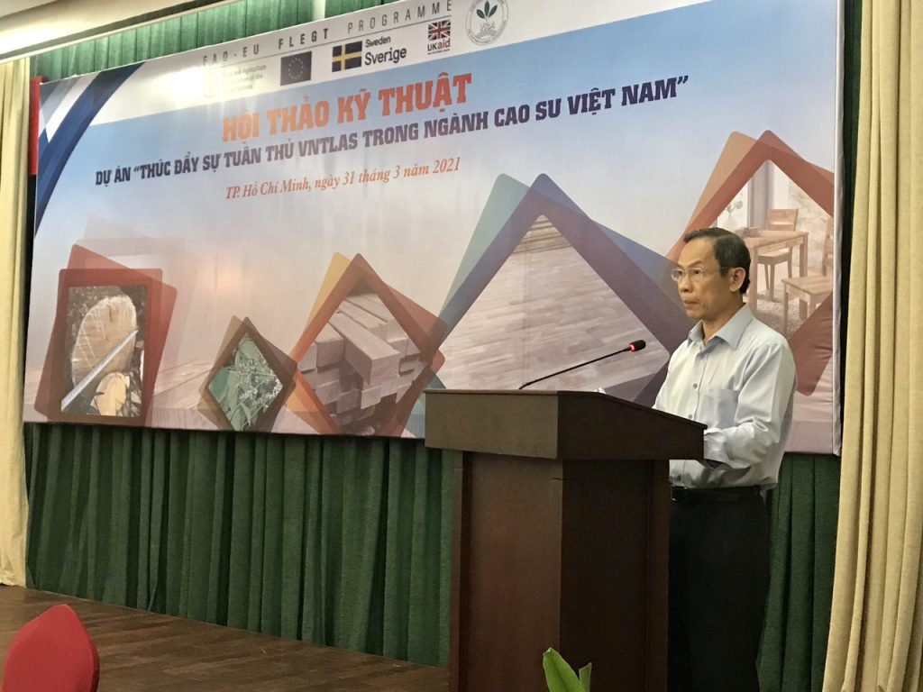 Thúc đẩy tuân thủ Hệ thống đảm bảo gỗ hợp pháp trong ngành cao su Việt Nam