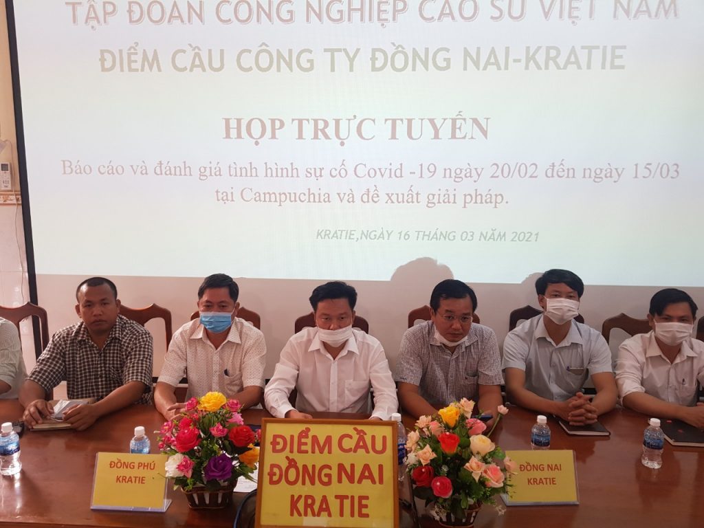 Tích cực hỗ trợ các đơn vị khi dịch Covid-19 bùng phát mạnh tại Campuchia