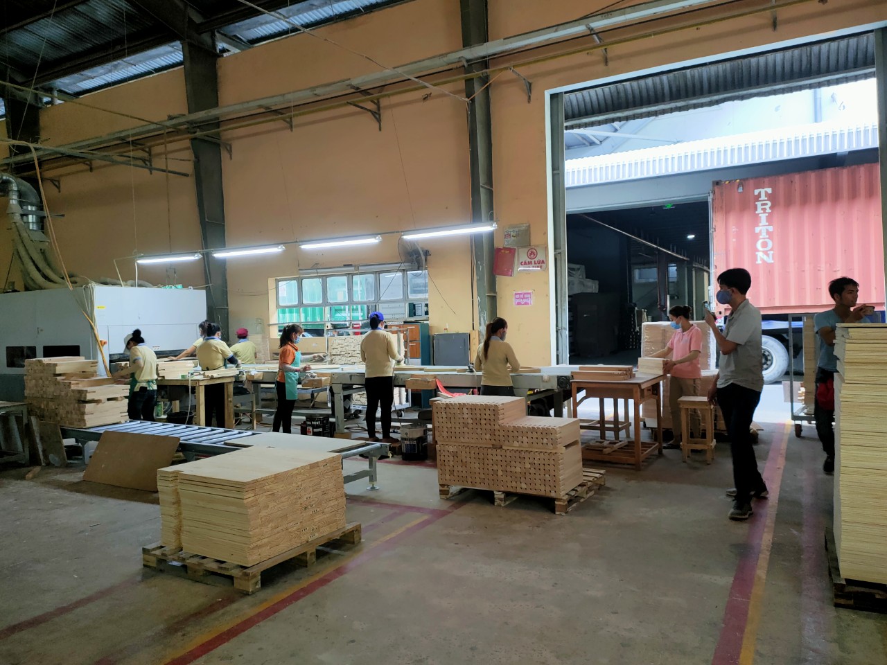 Dự báo giá trị xuất khẩu gỗ với 2 kịch bản