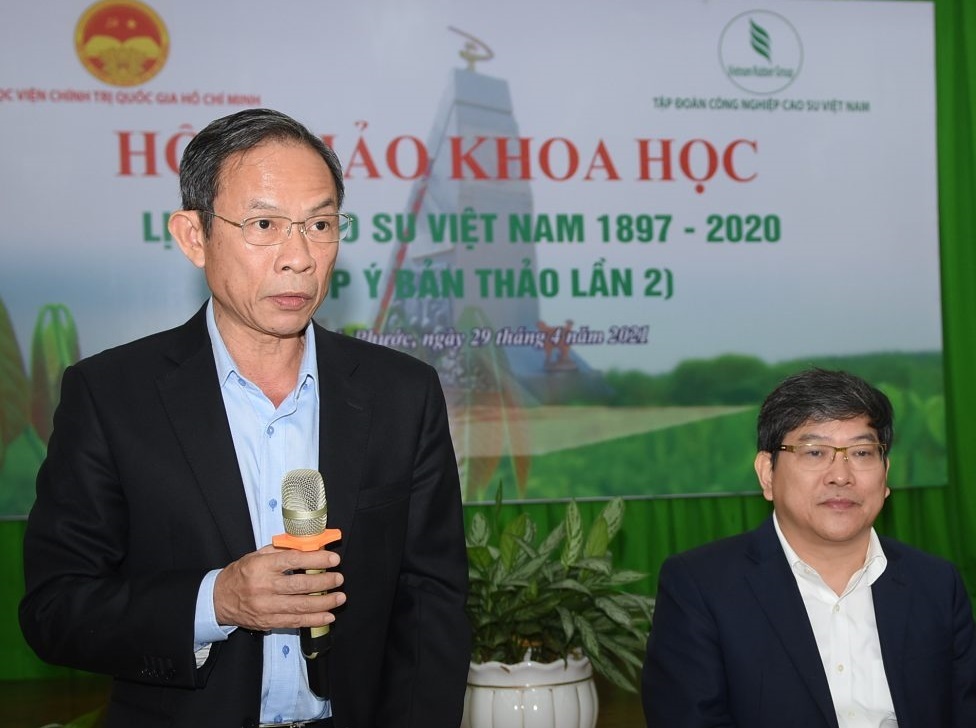 Dự kiến xuất bản công trình Lịch sử Cao su Việt Nam vào ngày 19/5