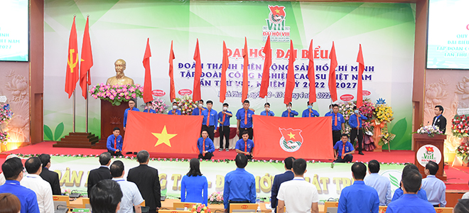 Đại hội Đại biểu Đoàn Thanh niên VRG lần thứ VIII, nhiệm kỳ 2022 – 2027