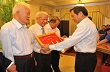 Họp mặt cán bộ hưu trí: Đầm ấm, nghĩa tình