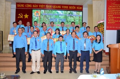Anh Trịnh Huỳnh Khánh Dũ giải nhất Chủ tịch Công đoàn giỏi Cao su Đồng Nai