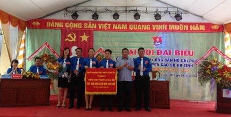 Anh Hồ Hải Đăng tái đắc cử Bí thư Đoàn Cao su Hà Tĩnh.