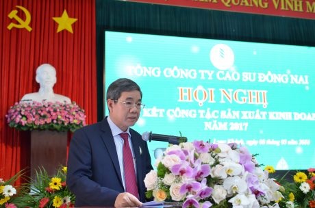 Cao su Đồng Nai phấn đấu thu nhập bình quân 9,3 triệu đồng/người/tháng