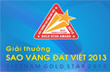 231 thương hiệu vào chung tuyển Giải thưởng Sao Vàng đất Việt 2013